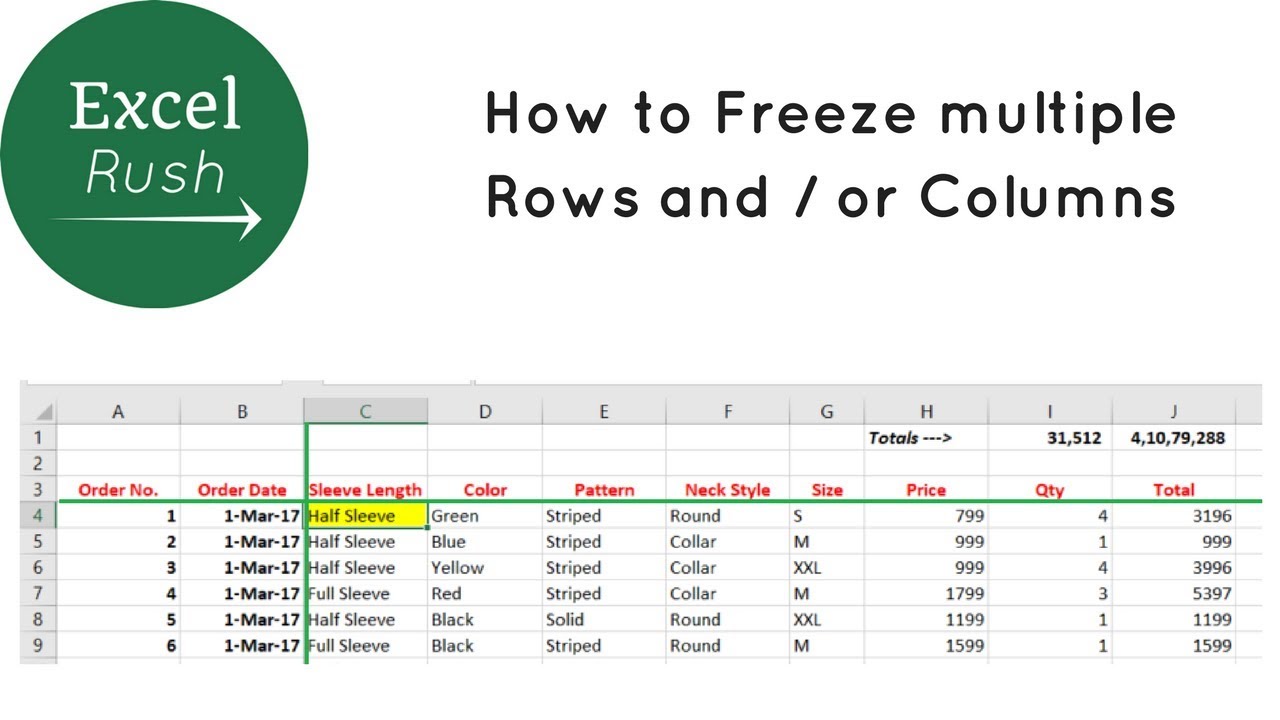 Excel mac how to freeze columns